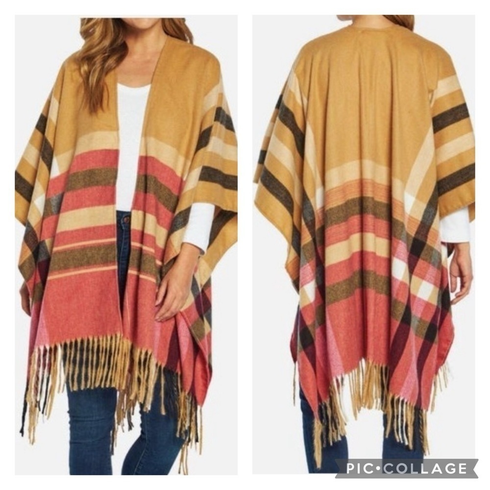 WOOLRICH / Plaid Cozy Blanket Wrap One Size